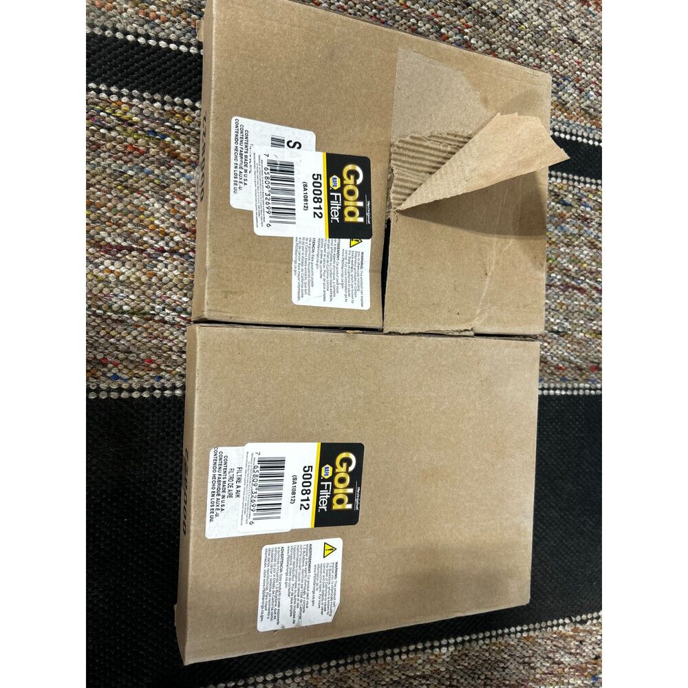 Lot of 2 Napa Gold Air Filter 500812